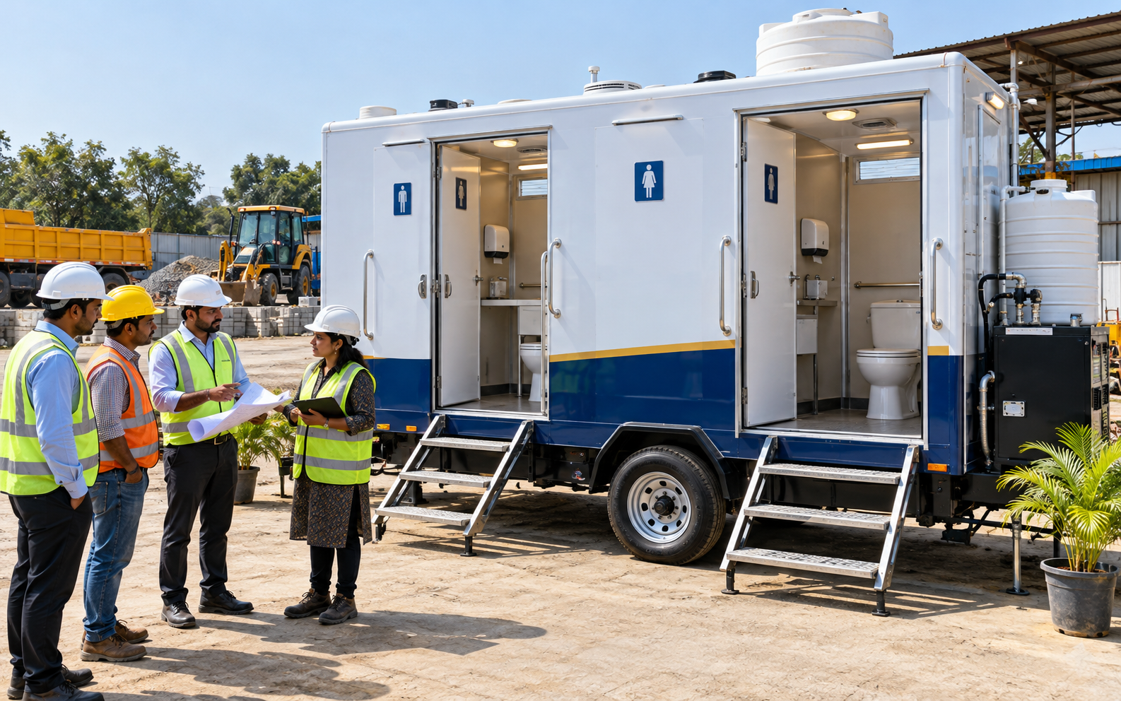 Mobile Toilet Vans